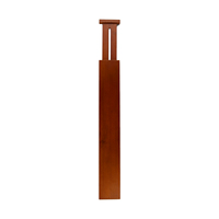 17 "-22" séparateurs extensibles et réglables couleur personnalisée diviseur en bois sous-vêtements chaussette cuisine bambou tiroir diviseurs organisateur
