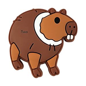 Figurines en <span class=keywords><strong>plastique</strong></span> souple italiennes en gros, Brain Rot, Tung Tung Tung Sahur, accessoires de chaussures DIY, breloques crocly, brainrots italiens - Product Image 4