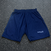 Shorts de sport personnalisés pour hommes - Polyester, taille élastique, taille mi-haute, motif uni, shorts d'entraînement