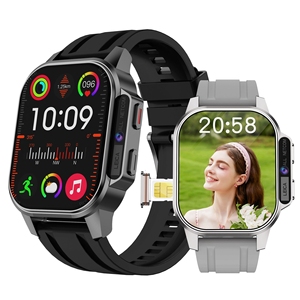 Montre connectée 4G 2025 B22 2,13 pouces Amoled Fréquence cardiaque Appel vidéo Tiktok Facebook Twitter <span class=keywords><strong>Whatsapp</strong></span> Montre connectée 4G pour hommes et femmes - Product Image 1