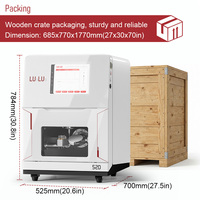 Original Dentallabor-Ausrüstung Fräsmaschine Dental 52D mit Software Dentale Fräsmaschine