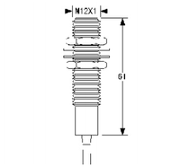 Capteur de proximité à effet Hall KJT M8 IP67 NPN PNP 3 fils NO NC Sn 10-20mm