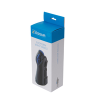 Vente en gros de boîte d'emballage vide en papier blanc imprimé personnalisé avec trou de suspension emballage pliable d'accessoires d'épicerie de détail portable