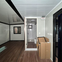 Erstaunliche Preise Luxuriöses 20-Fuß-Versandcontainer-Tiny-House Vorgefertigtes 3-Zimmer-Containerhaus Made in China