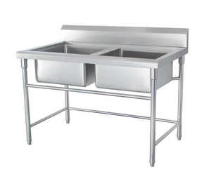 Fregadero Comercial Plegable de Acero Inoxidable para Lavavajillas Comercial, Venta Directa de Fábrica - Product Image 4