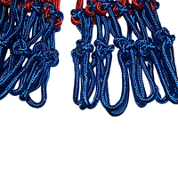 Filet de basket-ball rouge + blanc + bleu trois couleurs support de basket-ball filet puissance basket-ball panier panier filet