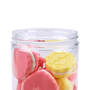 Sản xuất rõ ràng Vòng Pet hộp nhựa truyền thống Jar nhựa cho thực phẩm và cà phê sử dụng - Product Image 5