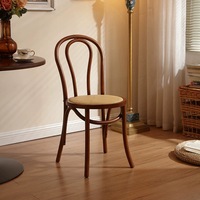 Silla de Comedor de Madera sin Brazos para Restaurante o Comedor Contemporáneo - Silla Resistente, Ecológica y Estable