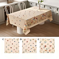 Nappe de table en PVC épaissi de luxe, imperméable, anti-huile, écologique, pour hôtel, restaurant, cafétéria, logo personnalisé