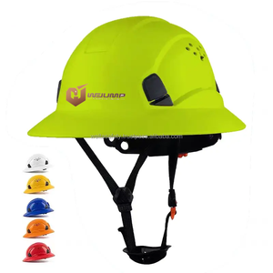 Casque de sécurité de chantier WELTA ANSI Z89.1 Classe C ABS de type circulaire, à bord complet, avec trous de ventilation - Product Image 5