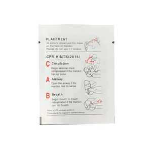डिस्पोजेबल ओजोन कीटाणुनाशक कक्षा-i <span class=keywords><strong>cpr</strong></span> बाधा को पृथक फिल्म के साथ प्रशिक्षण के लिए कृत्रिम श्वसन मास्क - Product Image 5