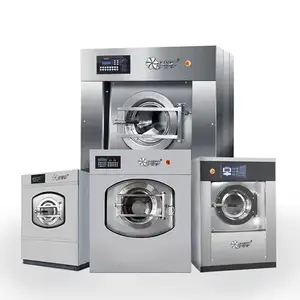 Hochwertige Guangzhou große Frontlader voll automatische Wäsche Industrie Waschmaschine Preis