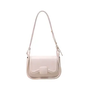 2024 Spring New Fashion Women's Sweet Niche Small Square All-Shoulder Waterproof Crossbody Bag with Zip Closure Single Handle