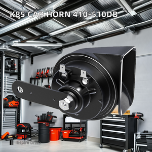 Bocina para Auto CARALL K85 Nueva de 12V, Diseño de Altavoz de 2 Vías en Aluminio Resistente, Sonido de Dos Tonos de 410db-510db, Color Personalizado - Product Image 6