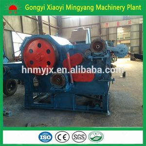 CE aprobó eléctrica de rama de árbol tambor de madera grande trituradora precio de la máquina de hecho en China para la venta - Product Image 3
