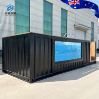 Piscine Conteneur Modulaire Portable Hors Sol Personnalisée Directement de l'Usine pour Jardin, Resort et Hôtel