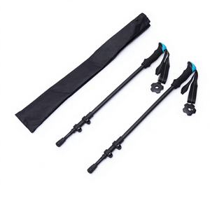 <span class=keywords><strong>Bastones</strong></span> de <span class=keywords><strong>Trekking</strong></span> Feistel - <span class=keywords><strong>Bastones</strong></span> de Senderismo Plegables Ligeros de 3 Secciones de Fibra de Carbono y Aleación de Aluminio con Bloqueo Rápido y Empuñadura de Corcho para - Product Image 2