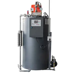 Brandstof Olie (Gas) Boiler 50 Kg/u Industriële Water Buis Gebruikt Voor Batch Plant Industrie.