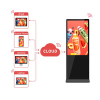Kiosco Táctil Vertical con Pantalla LCD de 49/55/65 Pulgadas, Señalización Digital Android para Interiores, para Centros Comerciales, Tiendas, Hoteles y Transporte Público