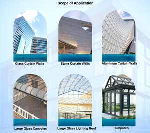 M-998 콘크리트 실리콘 실란트 비후 구조 중립 큐어 실리콘 실란트 접착 방수 실리콘 실란트 배럴 - Product Image 5