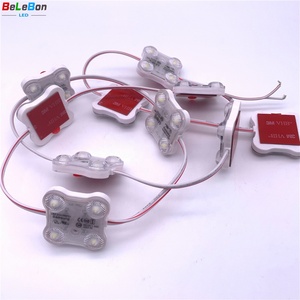 New siêu âm cao EFFCIENCY điện 2 Wát DC 12V <span class=keywords><strong>4</strong></span> chip <span class=keywords><strong>LED</strong></span> không thấm nước Samsung 2835 vuông <span class=keywords><strong>SMD</strong></span> đăng ánh sáng Hộp <span class=keywords><strong>Led</strong></span> mô-đun - Product Image 5