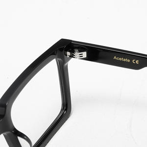 Montura de Gafas Estilo 528, Material Grueso, Forma Rómbica, Montura de Gafas Moderna, Gafas de Sol para Hombre y Mujer, Miopía - Product Image 5