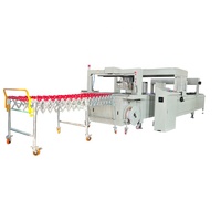 Machine complètement automatique de colleuse de dossier de boîte de carton ondulé de prix usine