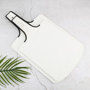 Ensemble de planches à découper multifonctionnelles en plastique avec poignée, bord antidérapant, planche à découper en PP de qualité alimentaire pour la cuisine à domicile - Product Image 6