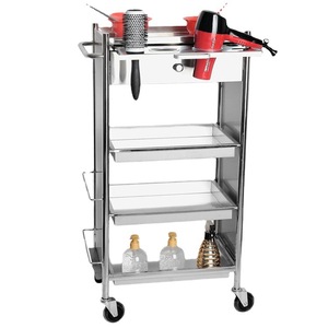 New Barbershop Cabinet Tool Hair Salon Hairdresser Cabinet Beauty Salon Trolley - Product Image 4