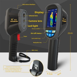 Cámara Termográfica Portátil Xinsite del Fabricante, Detector de Drenajes de Piso por Infrarrojos, Instrumentos de Detección de Temperatura Alta de Plástico ABS - Product Image 5