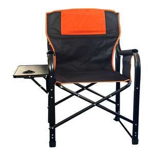 Pico da esterno pieghevole telescopico direttore campeggio trucco vanity sedia per i professionisti con tavolino e custodia - Product Image 4