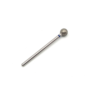 6mm Ball Shape Diamond Nail <b>Drill</b> <b>Bit</b> 3/32 Inch Dead Skin Removal Cuticle Clean Electric Rotary Nail <b>Drill</b> Accessories - Product Image 1