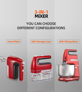 Nhà nhà bếp bánh mì bột bột trứng 5 tốc độ 3.5L điện bàn tay bảng standmixer đứng máy trộn thức ăn với xoay trộn bát - Product Image 3