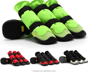 4 pz nuovo Design Pet scarpe impermeabili allungano grandi <span class=keywords><strong>stivali</strong></span> caldi per cani grandi scarpe per cani - Product Image 2