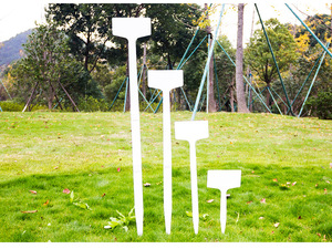 Panneau de jardin de type T imprimé multicolore personnalisé et étanche de 38cm Étiquettes en plastique <span class=keywords><strong>Marqueur</strong></span> pour plantes Étiquette pour plantes durable - Product Image 3