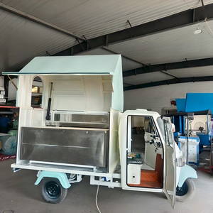 Camión de Helados, Remolque de Comida Móvil, Carrito de Café Equipado con Cocina Completa, Carrito de Hot Dogs, Remolque de Pizza, Camioneta de Comida para Asados, para Exteriores - Product Image 2