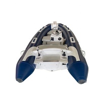 Artsu — Mini côtelette gonflable en fibre de verre, 10 pieds, presse-étoupe/PVC Semi rigide, pour bateau à air
