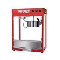 Machine à pop-corn commerciale industrielle automatique électrique de haute qualité professionnelle
