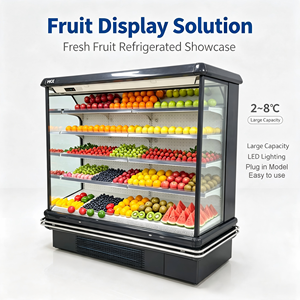 <span class=keywords><strong>Vitrine</strong></span> Réfrigérée Commerciale Prête à l'emploi, <span class=keywords><strong>2m</strong></span>, Refroidissement par Air, Température Unique, pour Fruits et Boissons, En Stock, Prix Abordable - Product Image 3