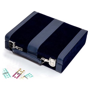 Jeu <span class=keywords><strong>de</strong></span> 6 dominos <span class=keywords><strong>en</strong></span> mélamine 28 carreaux <span class=keywords><strong>de</strong></span> domino colorés <span class=keywords><strong>Jeux</strong></span> <span class=keywords><strong>de</strong></span> <span class=keywords><strong>société</strong></span> familiaux classiques Jeu <span class=keywords><strong>de</strong></span> domino <span class=keywords><strong>en</strong></span> cuir Double 12 - Product Image 3
