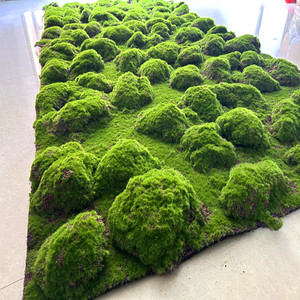 Moquette de mousse artificielle, gazon synthétique, mur végétal vert, décoration douce pour jardin, couvercle de manhole, colonne, aménagement paysager de fenêtre panoramique - Product Image 4