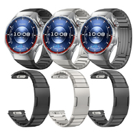 Disfrutar de bonitos enlaces de ajuste lateral con botón de presión correas de reloj para Huawei Watch GT6 pro 46mm