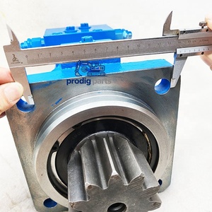 Moteur d'orientation hydraulique 4PA39j0313XB B37 B37-2 141mm 149mm 6.6mm 83mm 11 dents pour mini-excavatrice, pompe rotative - Product Image 3