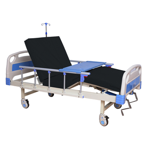 <span class=keywords><strong>Lit</strong></span> d'hôpital multifonctionnel HS manuel à double oscillation pour soins infirmiers et patients, avec toilettes, classe II, garantie 1 an - Product Image 6