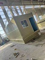 Maison de bureau mobile modulaire préfabriquée de luxe à construction rapide, en conteneur pliable, en acier, design moderne, avec fonctionnalité respirante