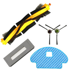 Pour <span class=keywords><strong>Ecovacs</strong></span> Deebot <span class=keywords><strong>Ozmo</strong></span> <span class=keywords><strong>930</strong></span> brosse latérale filtre brosse principale rouleau vadrouille tissu <span class=keywords><strong>Robot</strong></span> <span class=keywords><strong>aspirateur</strong></span> brosse - Product Image 1