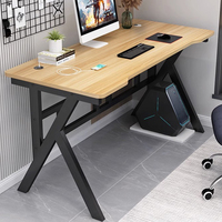 Table de jeu à cadre en métal simple, bureau de jeu moderne Elite Gaming D Connectormodern Wood Office Building Office Room Furniture