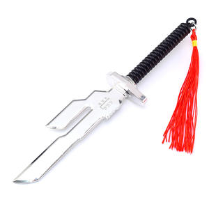 <span class=keywords><strong>2</strong></span> Design 16-20cm Anime di alta qualità Jujutsu Kaisen metallo Mini lega spada modello in Blister pacchetto di carte - Product Image 3