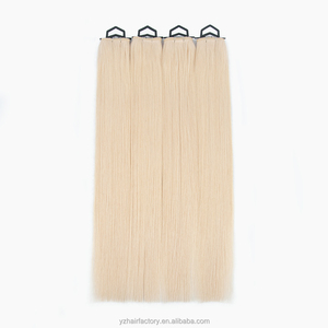 Best Salon Quality Remy Human Hair Butterfly Weft Invisible Micro <b>Bead</b> Hole Weft Double Drawn <b>Extensions</b> - Product Image 6