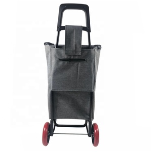 Carrello Pieghevole per la Spesa con Seduta e Logo Personalizzato, Borsa per la Spesa di Verdure - Product Image 4